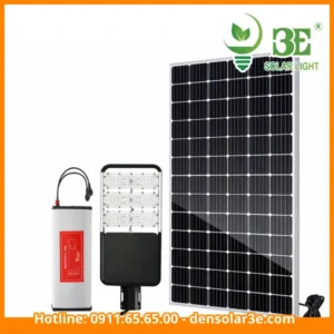 Đèn đường năng lượng mặt trời 80w dự án AZ-SCA2-80W