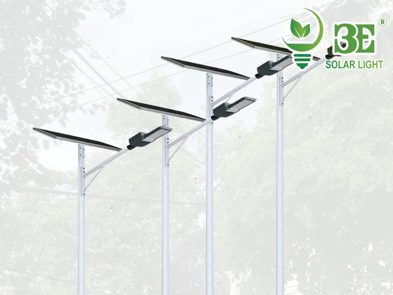 Đèn đường năng lượng mặt trời tấm pin rời có các loại công suất nào