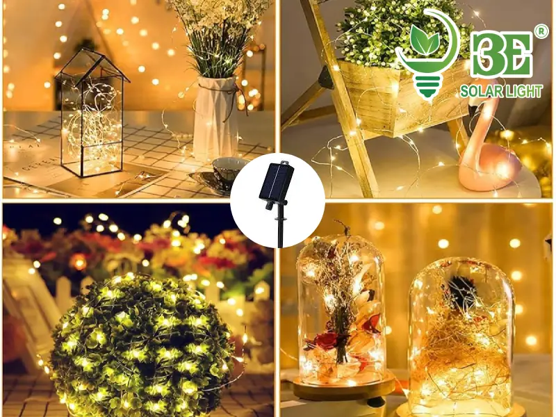 Đèn led dây năng lượng mặt trời