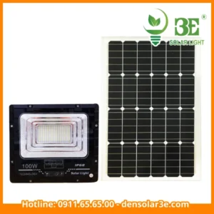 Đèn năng lượng mặt trời 100w có cảm biến AZE-SF2-100W