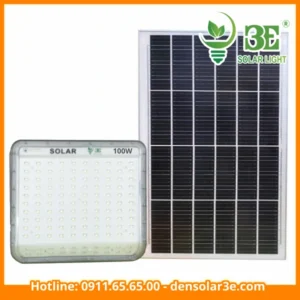Đèn pha năng lượng mặt trời chống chói 100w AZR-SFMN3-100W