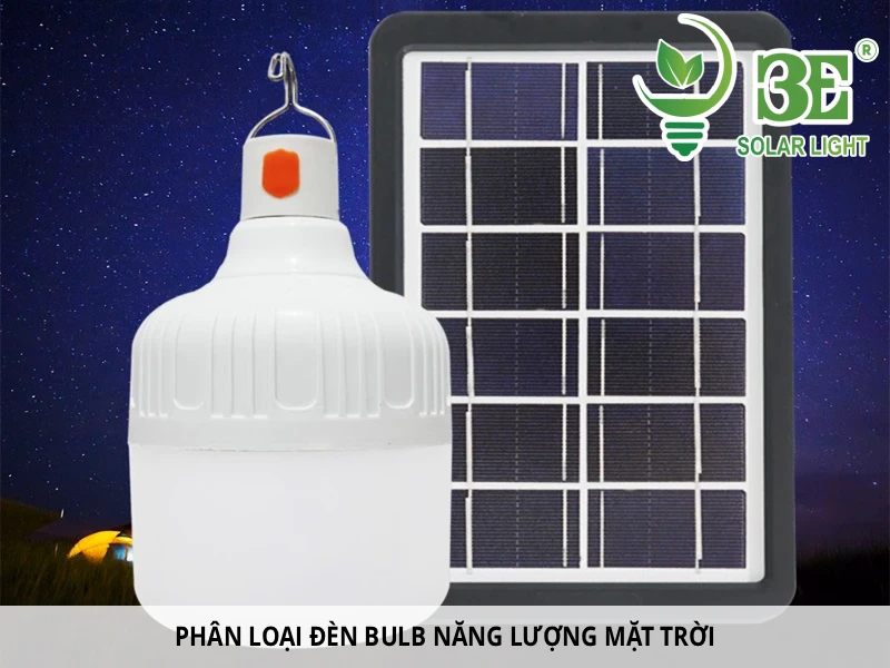 Phân loại đèn bulb năng lượng mặt trời