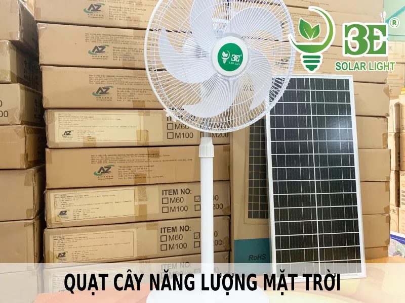 Quạt cây năng lượng mặt trời