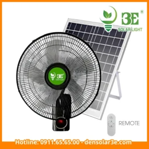 Quạt treo tường năng lượng mặt trời có remote AZ-SQTT-PRO-D