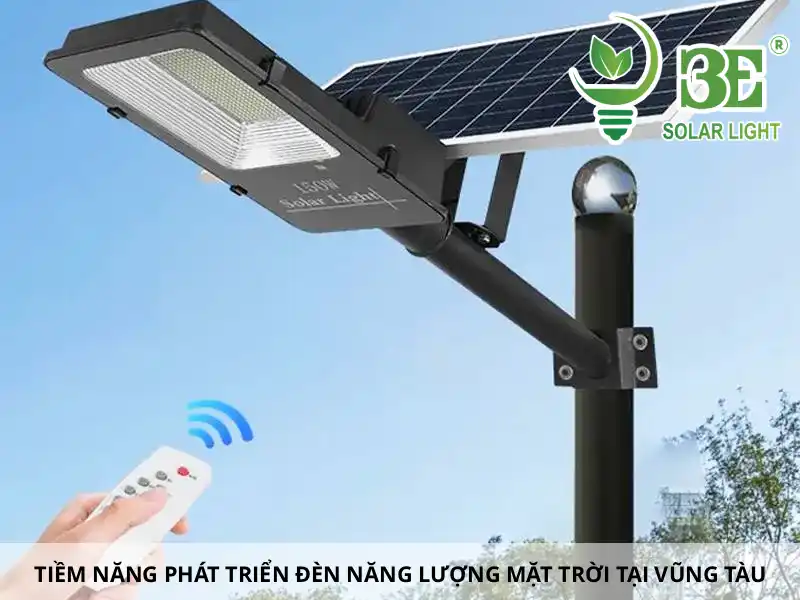 Tiềm năng phát triển đèn năng lượng mặt trời tại Vũng Tàu