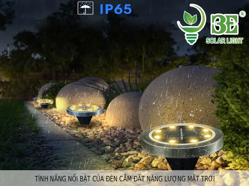 Tính năng nổi bật của đèn cắm đất năng lượng mặt trời