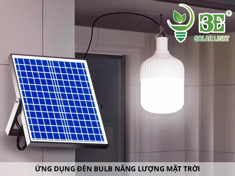 Ứng dụng đèn bulb năng lượng mặt trời