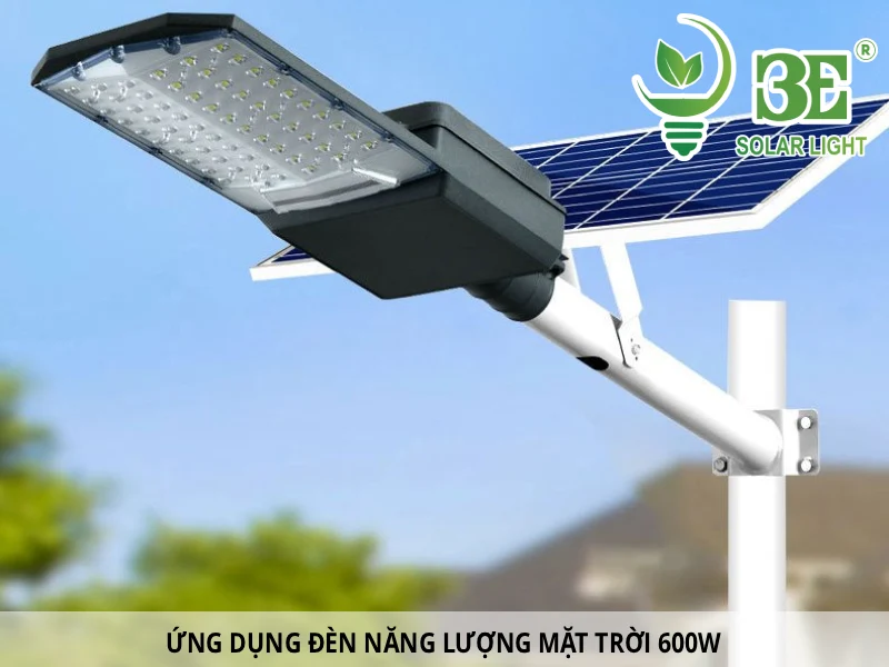 Ứng dụng đèn năng lượng mặt trời 600W