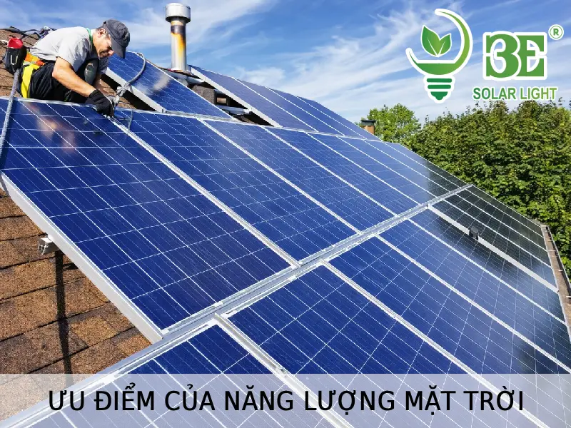 Ưu điểm của năng lượng mặt trời tại 3E SOLAR