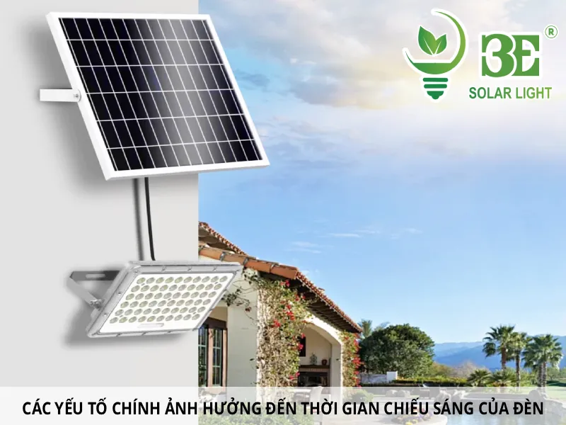 Các yếu tố chính ảnh hưởng đến thời gian chiếu sáng của đèn