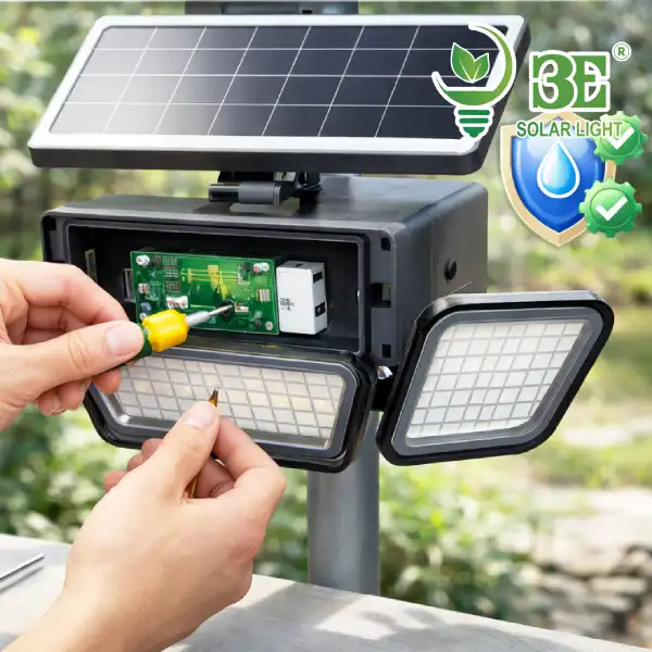 Cách tháo đèn năng lượng mặt trời đúng kỹ thuật, chi tiết tại 3E Solar