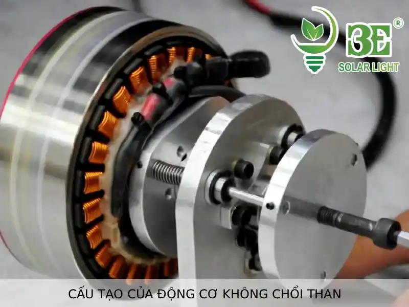 Cấu tạo của động cơ không chổi than