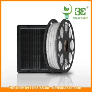 Dây đèn led trang trí năng lượng mặt trời 20m sáng vàng AZMD-SOLAR-SL-20M tạI 3E Solar
