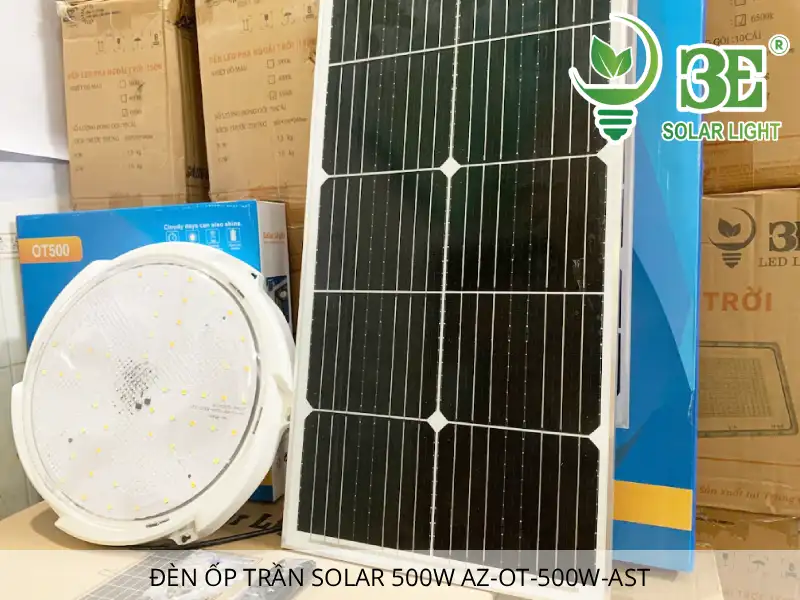 Đèn ốp trần solar 500w az-ot-500w-ast