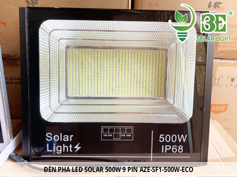 Đèn pha LED solar 500w 9 PIN aze-sf1-500w-eco