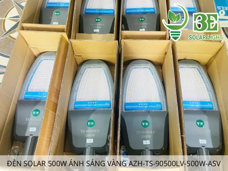Đèn solar 500w ánh sáng vàng azh-ts-90500lv-500w-asv