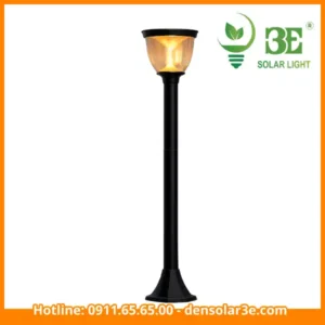 Đèn trụ trang trí sân vườn năng lượng mặt trời kiểu ngọn lửa AZMD-SOLAR-D6003 giá tốt tại 3E Solar