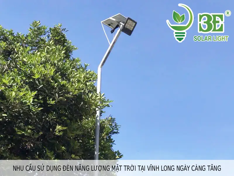 Nhu cầu sử dụng đèn năng lượng mặt trời tại Vĩnh Long