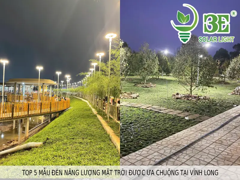 Top 5 mẫu đèn năng lượng mặt trời được ưa chuộng tại Vĩnh Long