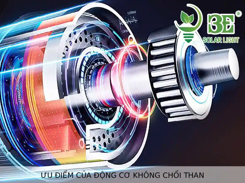 Ưu điểm của động cơ không chổi than