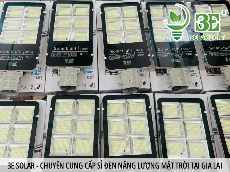 3E Solar - Chuyên cung cấp sỉ đèn năng lượng mặt trời tại Gia Lai