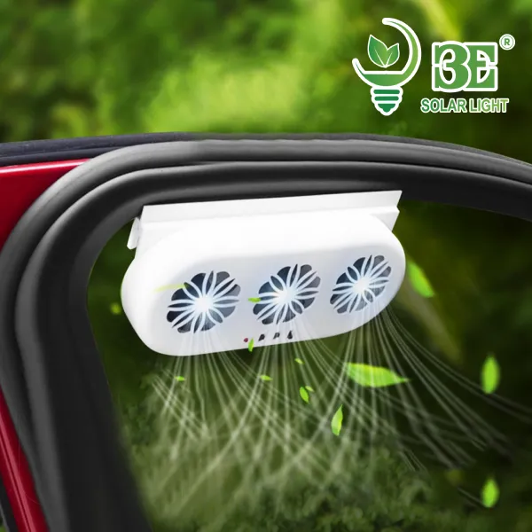 Quạt thông gió xe ô tô năng lượng mặt trời - 3E Solar