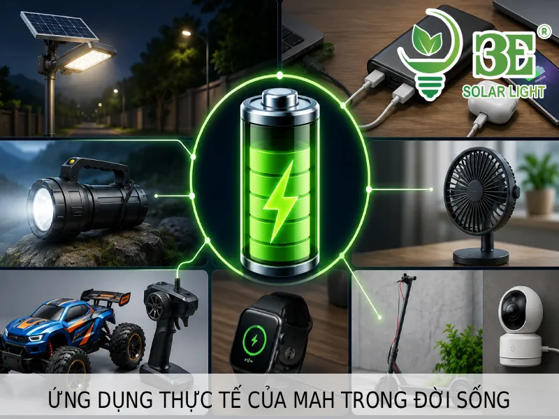 Ứng dụng thực tế của mAh trong đời sống