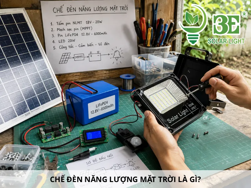3E Solar - Chế đèn năng lượng mặt trời là gì