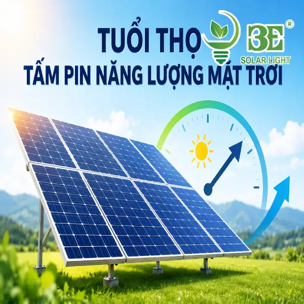 Các yếu tố ảnh hưởng đến tuổi thọ tấm pin năng lượng mặt trời