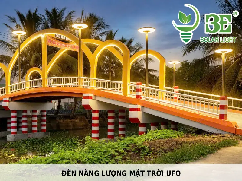 Đèn năng lượng mặt trời UFO giá tốt ở 3E Solar