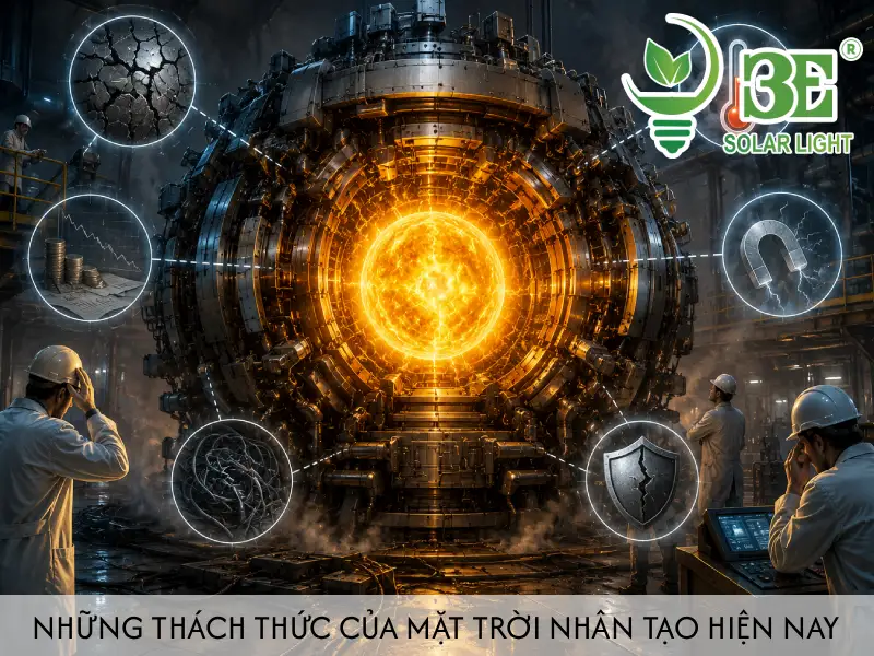 Những thách thức của mặt trời nhân tạo hiện nay