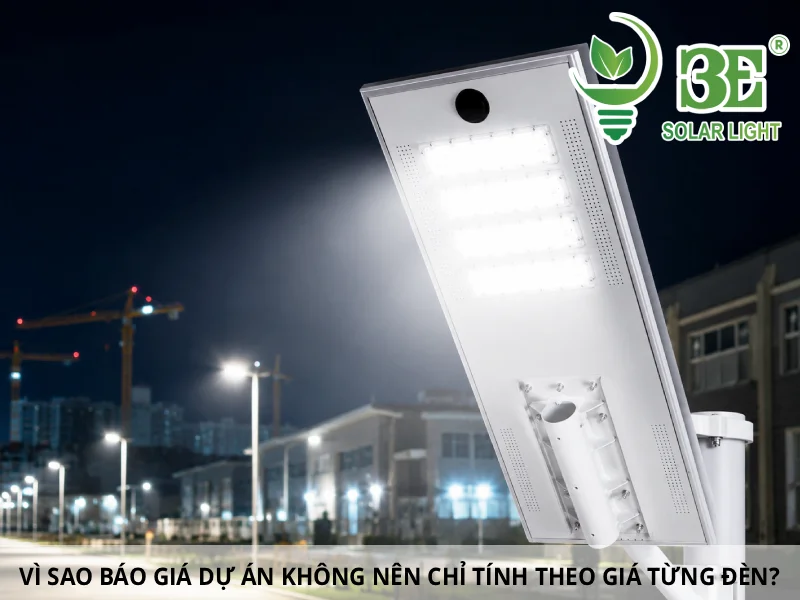 Vì sao báo giá dự án không nên chỉ tính theo giá từng đèn