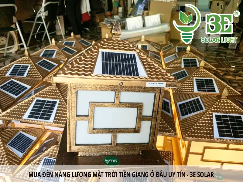 Mua đèn năng lượng mặt trời Tiền Giang ở đâu uy tín - 3E Solar