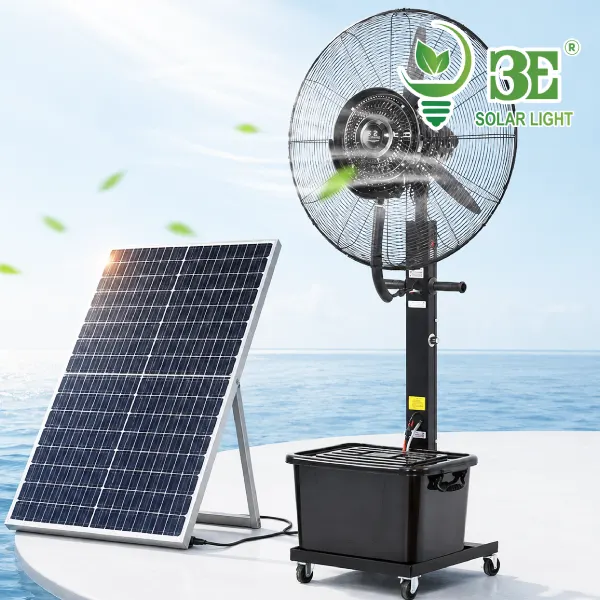 Quạt phun sương năng lượng mặt trời có nên mua không