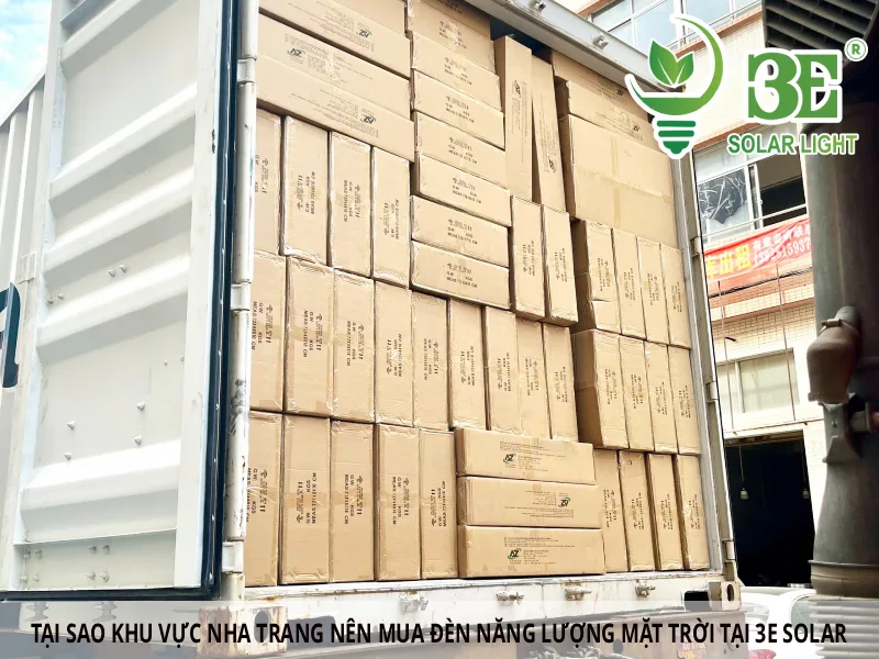 Tại sao khu vực Nha Trang nên mua đèn năng lượng mặt trời tại 3E SOLAR