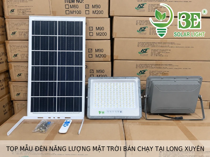 Top mẫu đèn năng lượng mặt trời bán chạy tại Long Xuyên