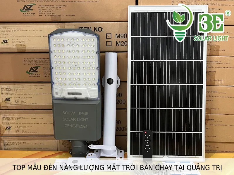Top mẫu đèn năng lượng mặt trời bán chạy tại Quảng Trị