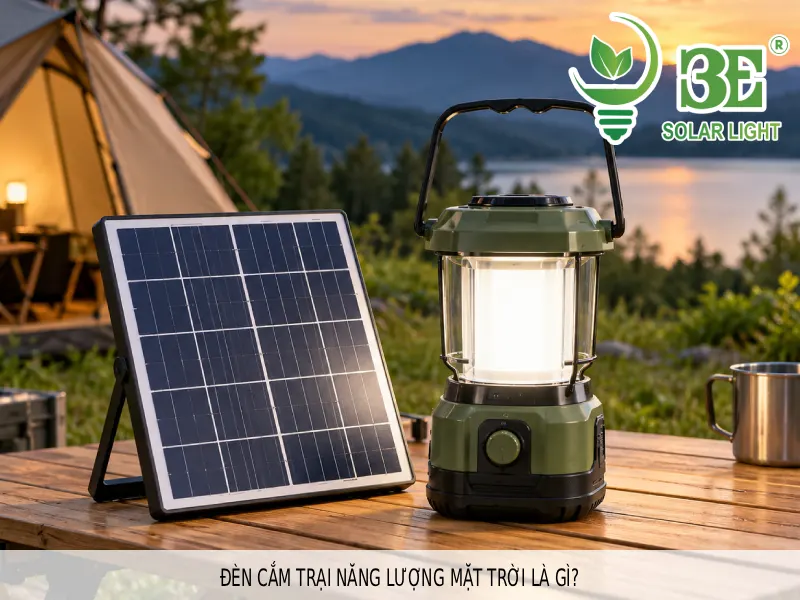 Đèn cắm trại năng lượng mặt trời là gì
