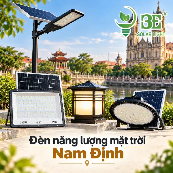 Đèn năng lượng mặt trời Nam Định giá tốt tại 3E Solar